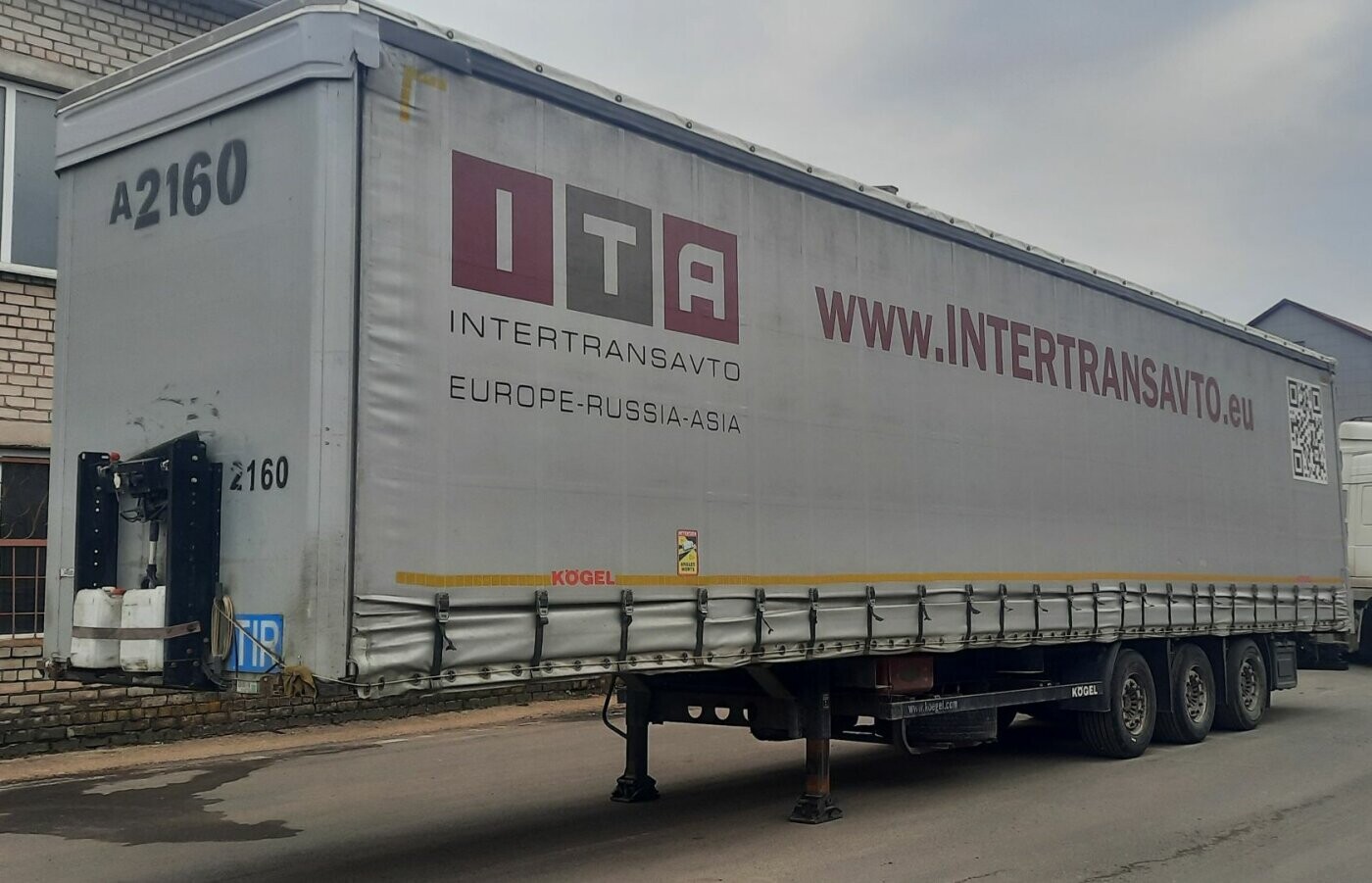 Продажа полуприцепа шторного Kogel, 2017 г.
